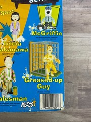 Family Guy Series 5 “GREASED-UP GUY” Action Figure Mezco SEALED J2