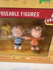 “THE PEANUTS COLLECTION”-BOXED SET OF (6) FIGURE BENDPOSE-NJ Croce NEW UNOPENED