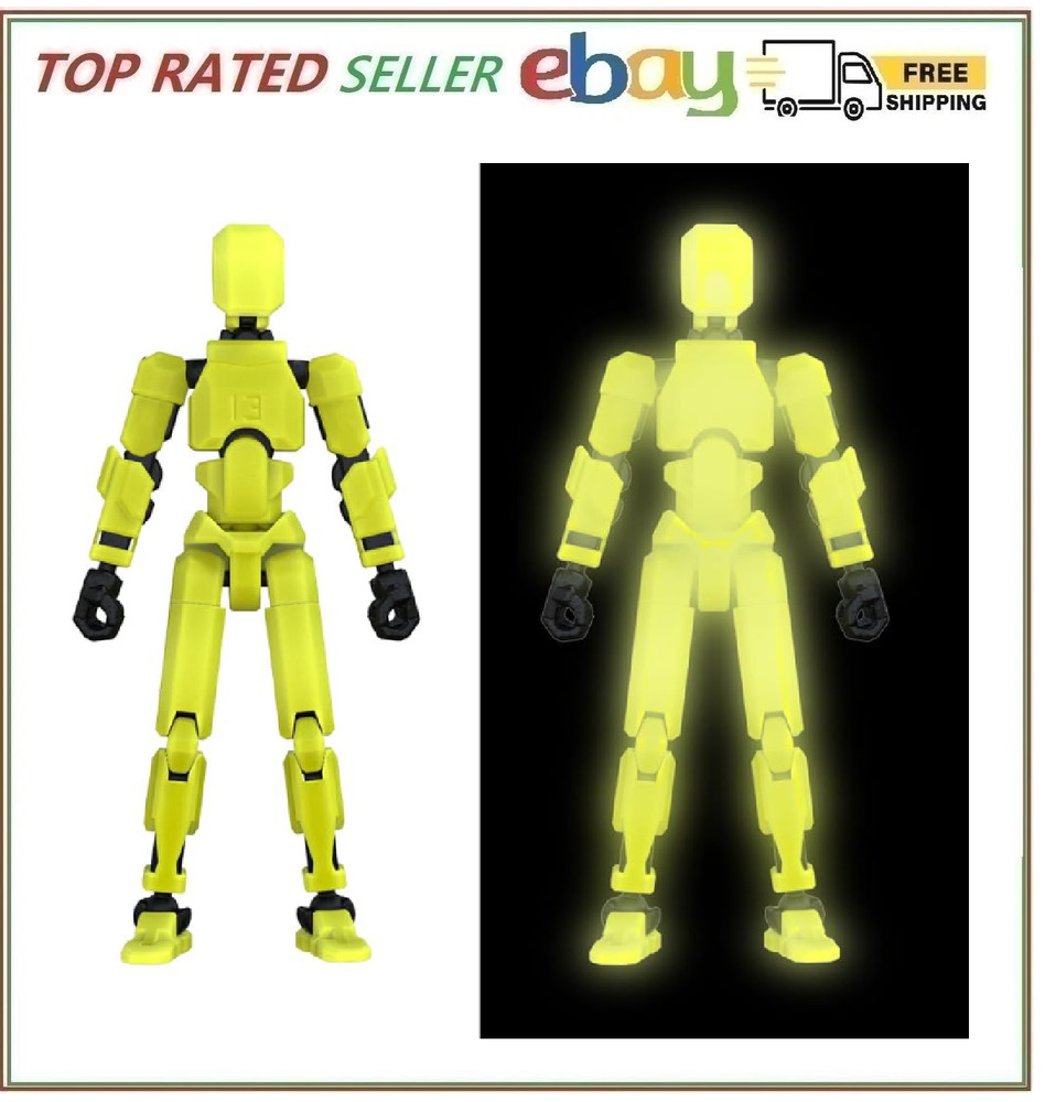 MerryXD T13 3D Action Figure,Assembly Completed Dummy Nova Titan Lucky 13 Action