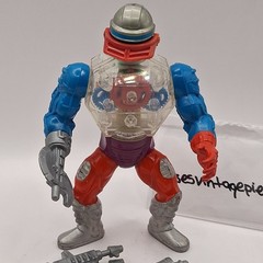 Vtg ROBOTO Motu Masters Of The Universe He-Man Action Figure Wave 4 100% L-14