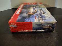 North American F-86F-40 Sabre 1:48 AIR FIX Plane Model Kit NEW MIB Sealed