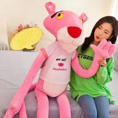60cm~180cm Pink Panther Plush Doll Toys Kawaii Peluche Pantera Rosa Adorable KO