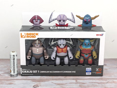 Mazinger Z Mechanical Beasts Set 1 BRICKROID 3 Figure Garada Abdullah King Dan