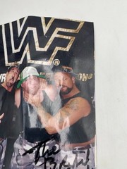 WWE Battle Pack – Seth Rollins & Becky Lynch & Bushwhacker Autographed Pic