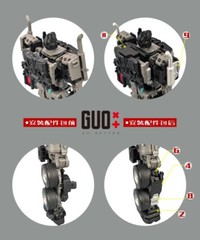 Go better studio GB-1094B upgrade kit for SS-EX Nemesis Prime