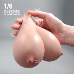 1/6 Female Breast Cover Big Huge Replacement Model For 12”PH TBL Figure Body