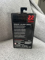 Star Wars Sergeant Jyn Erso Jedha 22 Rogue One 2016 Black Series 6 Inch (Read)