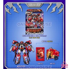 Metal Cardbot W Blaion Transformer Robot Fire Ladder Truck Korean Toy 2025