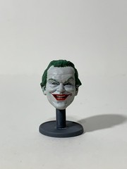 McFarlane DC Multiverse 1989 Batman Joker J Nicholson Custom Action Figure Head
