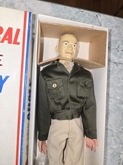 1968 Marx “General of the Army” Dwight D. Eisenhower action figure OSS New Mint