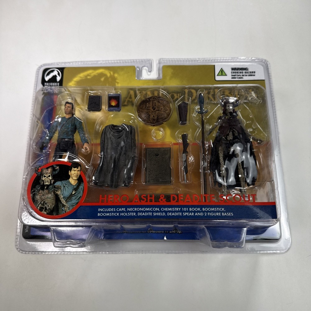 ARMY OF DARKNESS 2004 Hero Ash & Deadite Scout Palisades Play New Sealed
