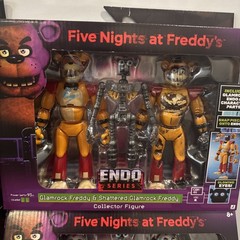 Five Nights at Freddy’s FNAF Endo Series Wave 3 COMPLETE SET Of 4 Montgomery+++