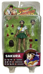 SOTA Toys Street Fighter Sakura Green Outfit Variant Action Figure NEW Round 3