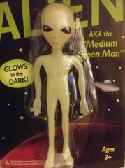 ALIEN Bendable / Posable – Glow-in-the-Dark – Action Figure – 6.5″ – Ages: 3+!!