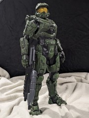 HALO – Master Chief 117 – fanart – 21” FDM 3D printed & panted Figure