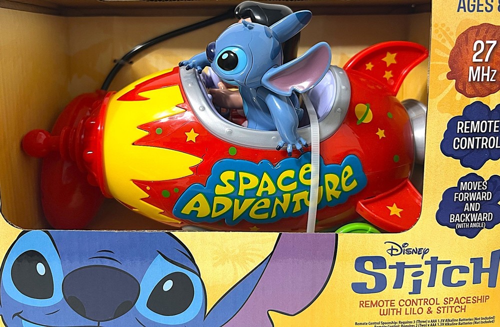 Disney Lilo & Stitch Remote Control Collectible Trending Toy Space Adventure 9″