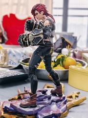 1/8 League of Legends Vi 21cm Action Figure Model Painted Resin Model Handmade