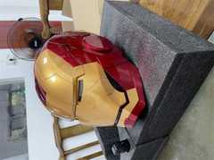 AUTOKING Iron Man 1:1 Helmet Wearable Voice-control Deformed Mask Cosplay