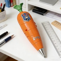 Zootopia Carrot Recorder Pen Judy Nick Style 2in1 Gel Pen Kids Stationery