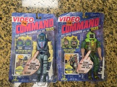 Sealed Video Command Action Figures – Stinger & Lizard – 1992 Toy Island