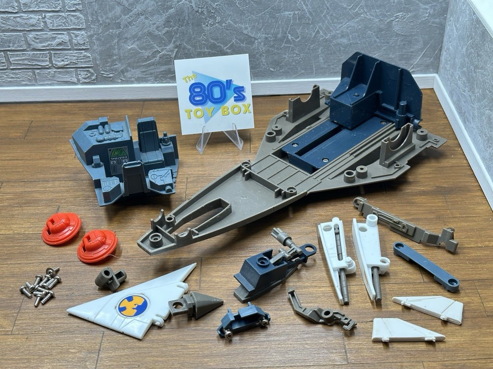 Vintage Coleco Starcom 1986 Starmax Bomber Parts Lot