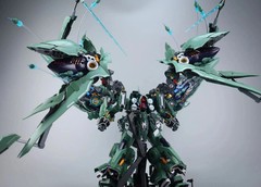 In Stock NEW Axis Model MG 1/100 Kshatriya NZ-666 Action Figure Model Kit