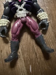 Marvel 1995 Action Figure Plastic Human Black Purple Gray White Orange
