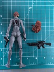 Marvel Legends Black Widow Gray Suit 2010 Winter Soldier 2-pack Toys R Us