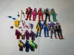 PowerRangers Hasbro Figure Collection (MINT) (Everything Pictured Is Included)