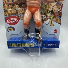 WWE LJN MATTEL SUPERSTARS ULTIMATE WARRIOR 8″ ACTION FIGURE BLUE CARD SHIPS NOW