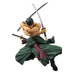 MegaHouse Variable Action Heroes ONE PIECE Roronoa Zoro Action Figure H: 9.8in