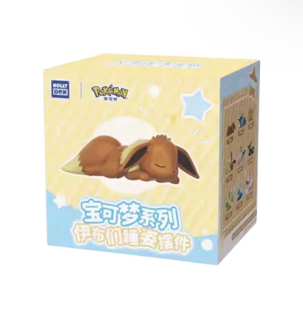 Pokémon Hollybox: Sweet Dreams Sleeping Eevee and Eeveelutions Series Blind Box