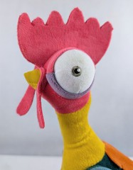Disney Moana Plush – Clucking Hei Hei The Rooster – Toy Animatronic – See Video!