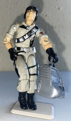 G.I. JOE ARAH Mainframe 1986 Computer Specialist Figure with Computer