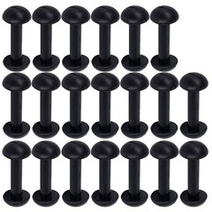 20Pcs For Motu Leg Band Replacement Connectors For Vintage Figures Black Rubber