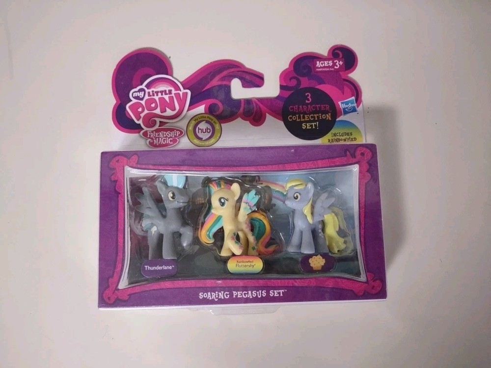 My Little Pony Friendship is Magic Figure Muffins NEW Soaring Pegasus Set 3 Pack