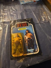 Vintage Star Wars Return Of The Jedi Rancor Keeper Near MOC Card Back No. 71350