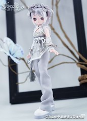 Pre-Sale Forgotten City Silvery Snake 6.8In Bjd Dressable Action Figure Gift
