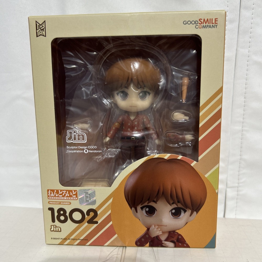 Nendoroid TinyTAN Jin Non-Scale Plastic Painted Action Figure 1802 Goodsmile Co