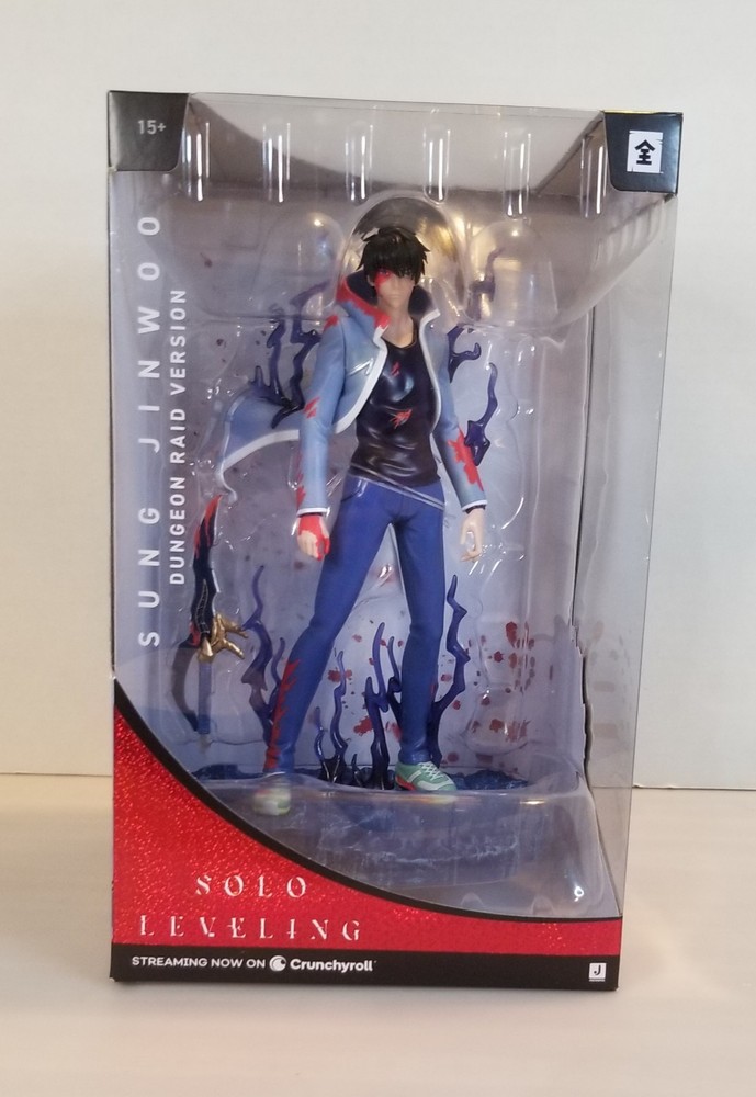 Jazwares Total Anime Figure Solo Leveling Sung Jinwoo Dungeon Raid Version