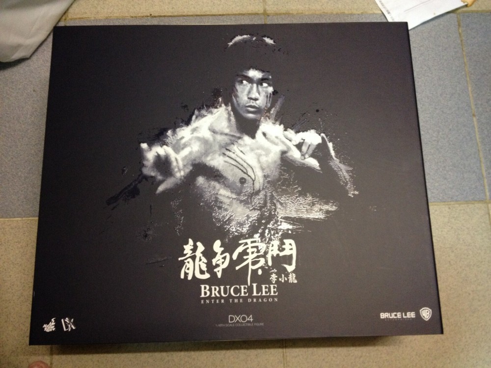 Hot Toys DX04 DX 04 Enter the Dragon Bruce Lee 12 inch Action Figure NEW