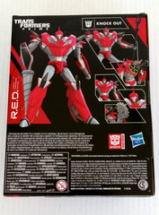 New Transformers R.E.D. Prime Knock Out 6″ Action Figure Hasbro 2021 Knockout