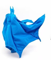 SU-MF-BYT2: Blue Wired Cape for McFarlane Gold Label Year Two Batman