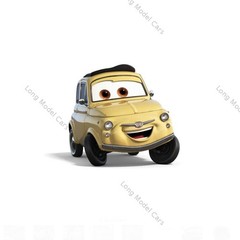 2-Pack Set Cars Movie – Guido & Luigi Business Partner and Best Friend Alloy Car