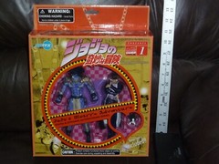 JOJO’S BIZARRE ADVENTURE #1 STATIC AND DYNAMIC ACTION FIGURE SERIES boxed