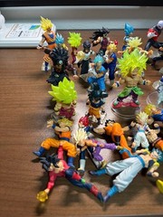 Dragon Ball Z GT Vintage Mini Figure Lot Bulk Cell Frieza SS4 Gogeta Non Scale