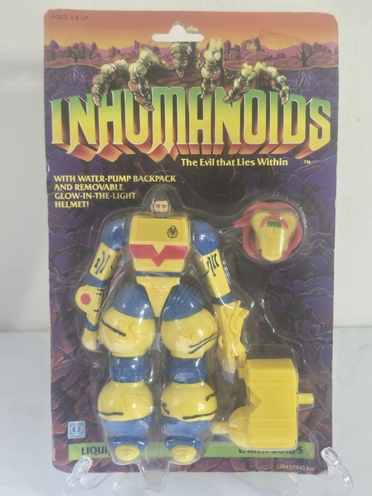 1986 INHUMANOIDS LIQUIDATOR Earth Corps MOC,MOSC Factory Sealed Hard To Find