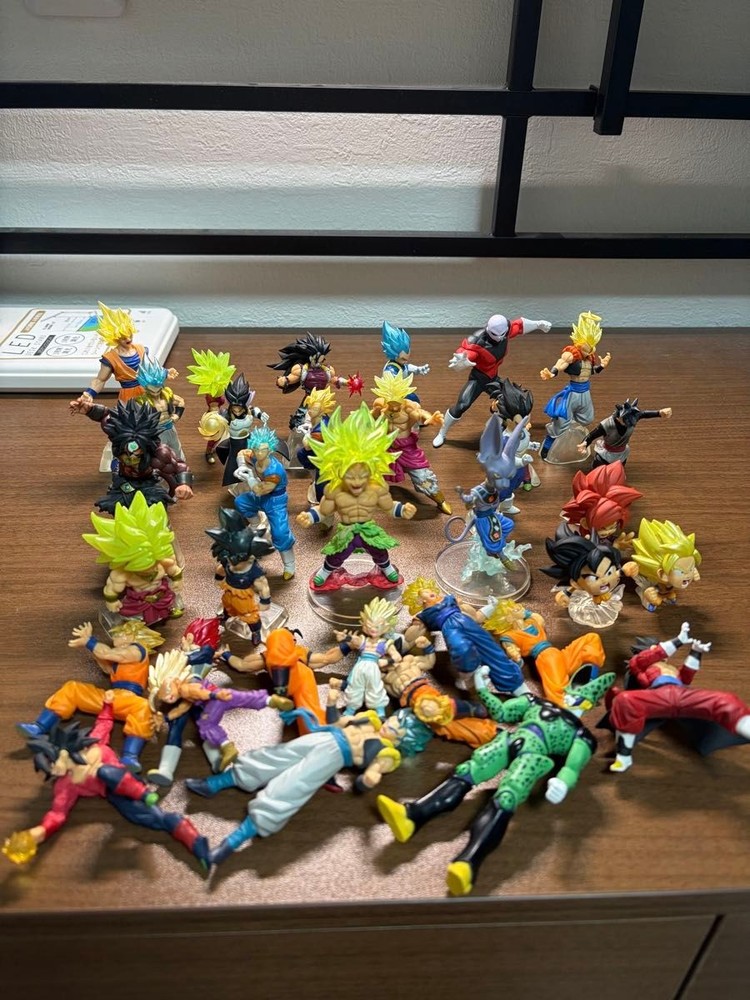 Dragon Ball Z GT Vintage Mini Figure Lot Bulk Cell Frieza SS4 Gogeta Non Scale