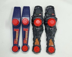 KB Toys Electronic Karate Fighters Milton Bradley 2 Sets Tested & Working 1996