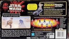 Star Wars Episode 1 Cinema Scenes Tatooine Showdown Comm Tech Reader NIB NEW